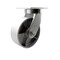 Service Caster 8'' Heavy Duty Red Semi Steel Cast Iron Wheel Swivel Caster with Swivel Lock CRAN-SCC-KP92S830-SSR-BSL - alternate 1